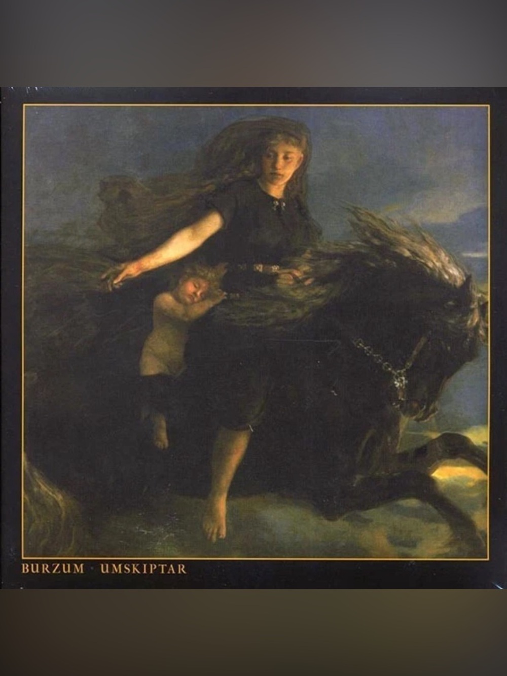 Burzum Umskiptar Vinyl Record 2xLP Gatefold Jacket Black Metal Ambient